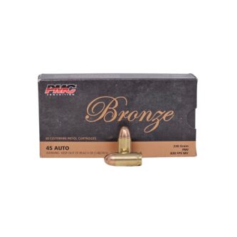 PMC .45 ACP 230 Grain Full Metal Jacket – 50 Rounds (Box) 45A