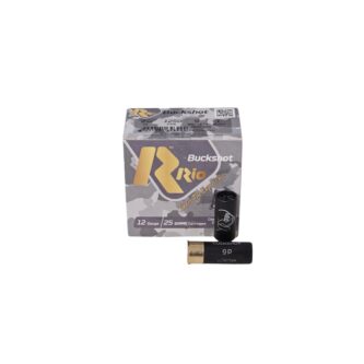RIO Home Defense 12 Gauge 2 34'' 9 Pellet #1 Buckshot - 25 Rounds (Box) RHD9PB