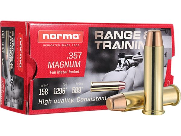 Norma .357 Mag FMJ