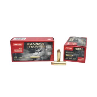 Norma .357 Magnum 158 Grain Full Metal Jacket - 50 Rounds (Box) [NO TAX outside TX] FREE SHIPPING OVER $199