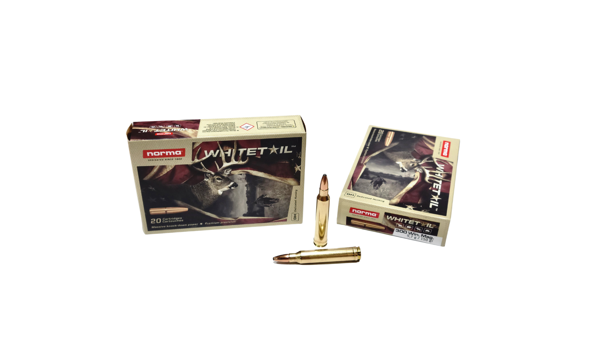 Hornady American Whitetail .30-06 Springfield SAME DAY SHIPPING 180 Grain SP InterLock – 20 Rounds (Box) [NO TAX outside Texas] Product Image