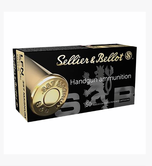 Sellier &amp; Bellot .357 Mag 158 Grain Soft Point - 50 Rounds (Box) SB357B