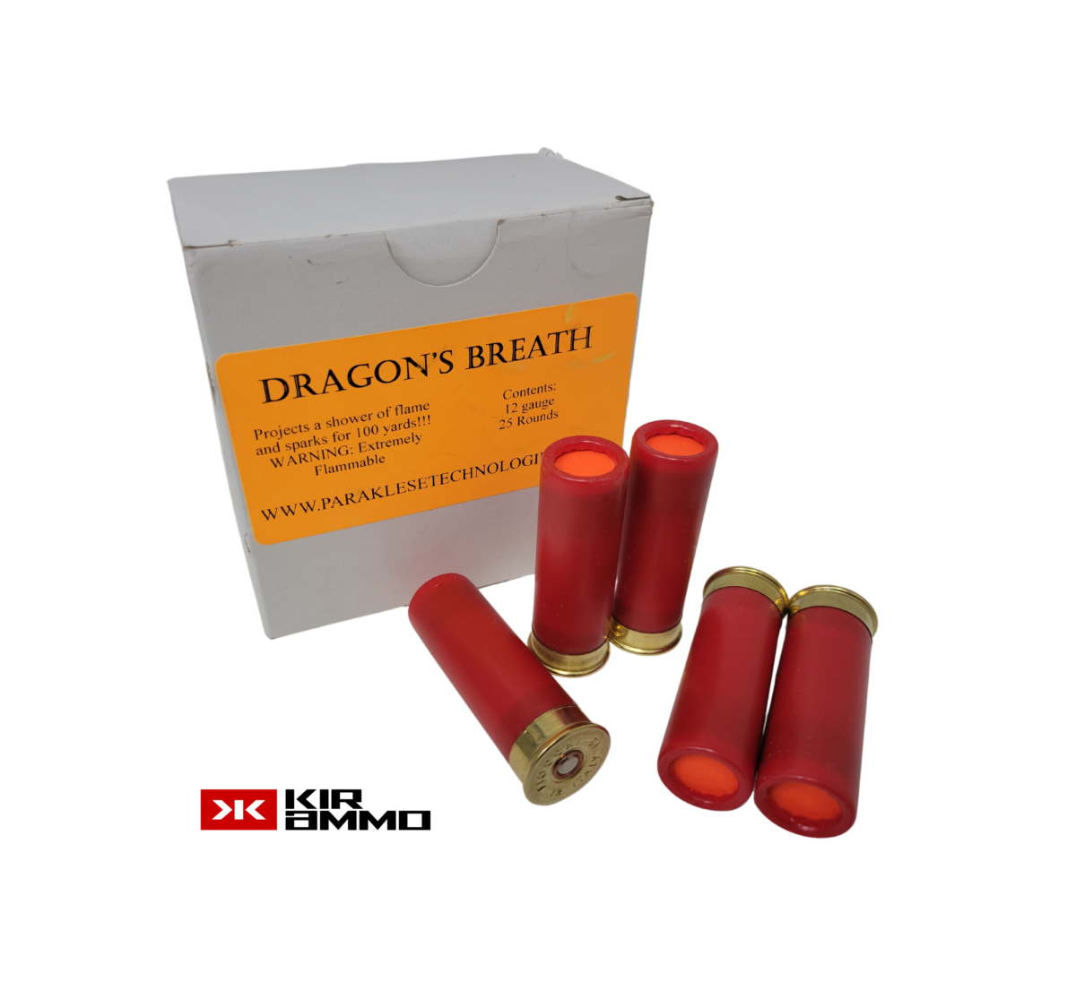 Dragon's Breath Incendiary Shotgun Shells - 12 Gauge - 5 Ct.