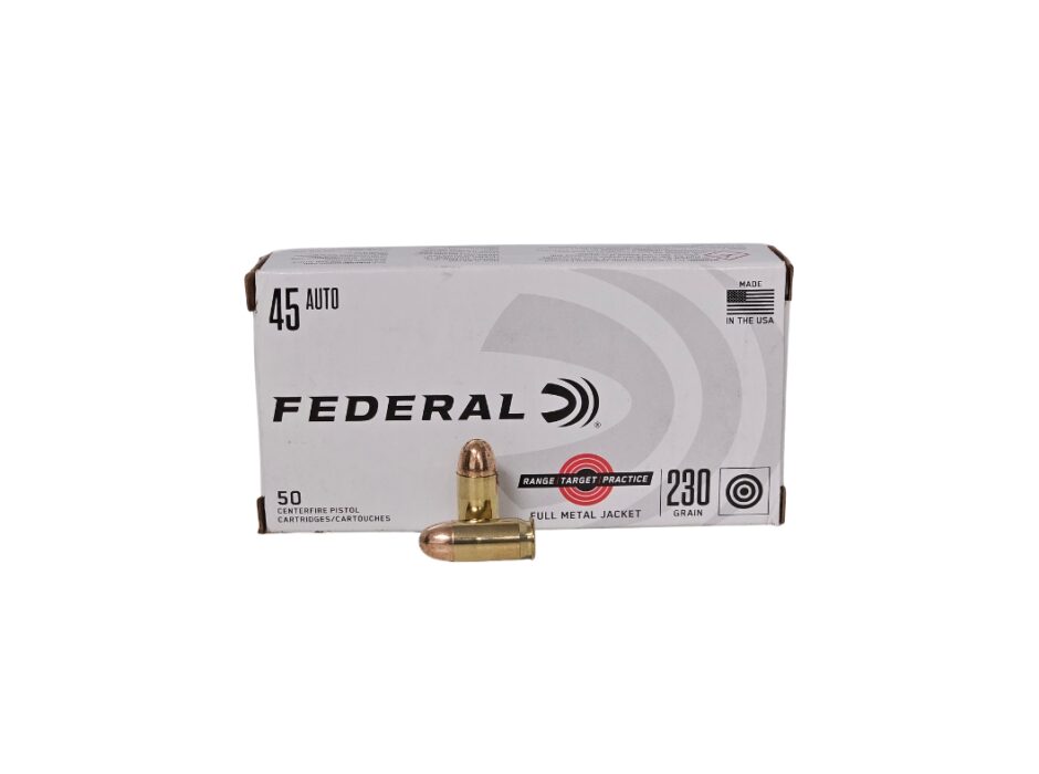 Federal RTP .45 ACP 230 Grain FMJ - 50 Rounds (Box) RTP45230