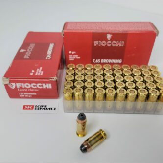 Fiocchi 7.65 browning 60 gr