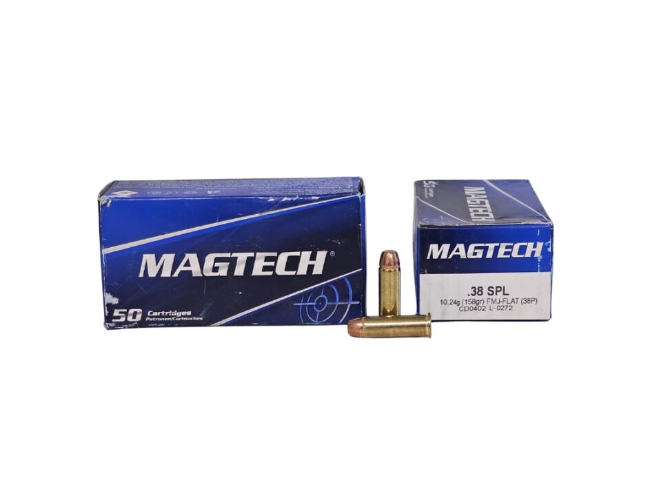 Magtech .38 Special 158 Grain Full Metal Jacket - 50 rounds (Box) 38P