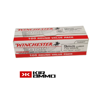 Winchester 9mm 115 Grain FMJ Value Pack