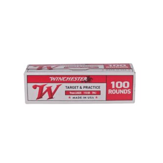 Winchester USA 9mm Luger 115 Grain FMJ - 100 Rounds (Box) USA9MMVP