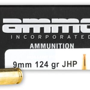 Ammo Inc 9mm 124 grain JHP