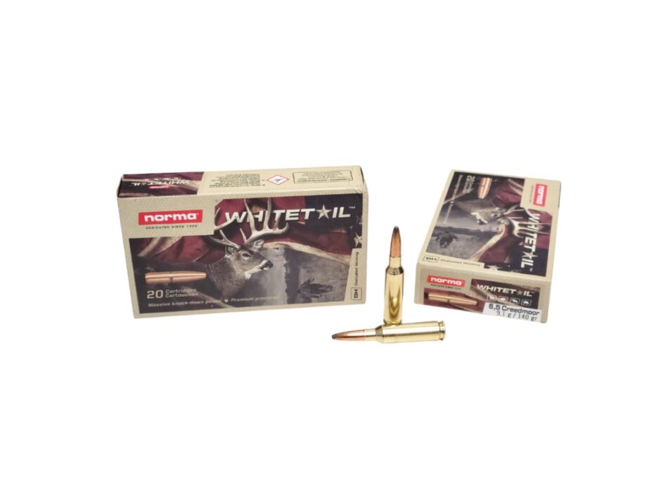 Norma Whitetail 6.5 Creedmoor 140 Grain Soft Point  - 20 Rounds (Box) 20166492