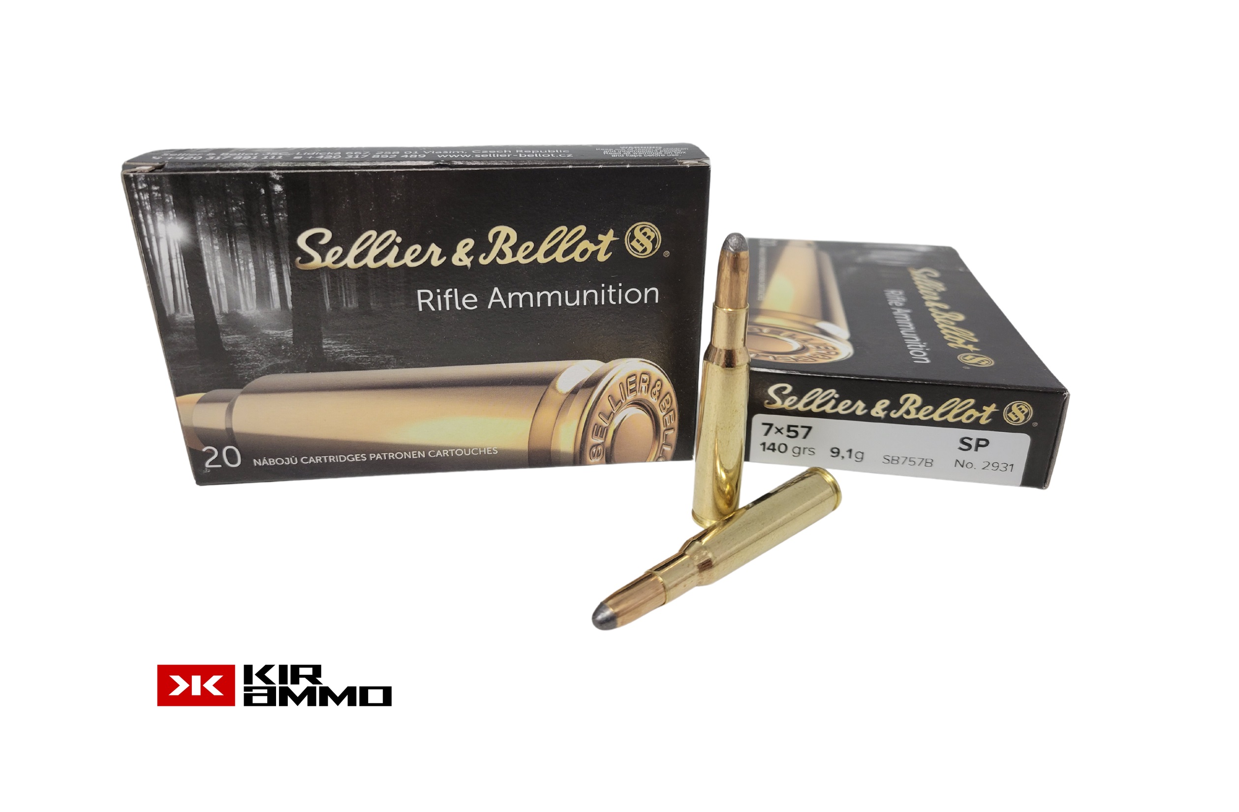 HSM 6.5 Creedmoor SAME DAY SHIPPING 140 Grain LOW RECOIL Sierra Ballistic Tip – 20 Rounds (Box) [NO TAX outside Texas] Product Image