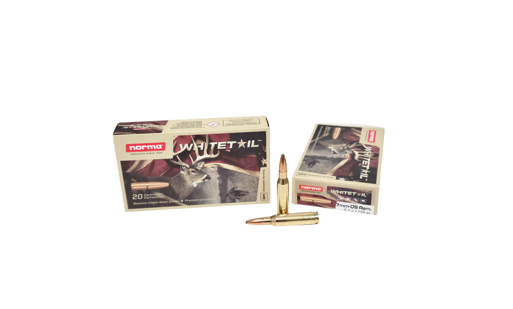 HSM .300 Weatherby SAME DAY SHIPPING 165 Grain Soft Point Boat Tail – 20 Rounds (Box) [NO TAX outside Texas] Product Image