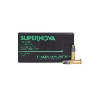 Piney Mountain SUPERNOVA .22LR GREEN Tracer 40 Grain - 50 Rounds (Box)