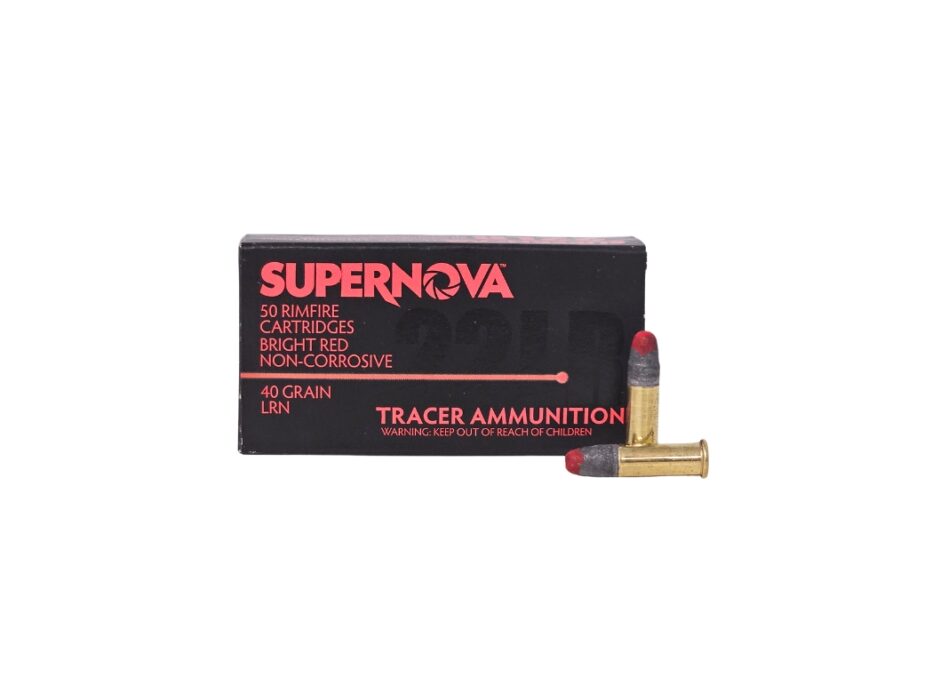 Piney Mountain SUPERNOVA .22LR RED Tracer 40 Grain - 50 Rounds (Box)