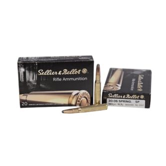 Sellier & Bellot .30-06 Springfield 180 Grain Soft Point - 20 Rounds (Box) SB3006B