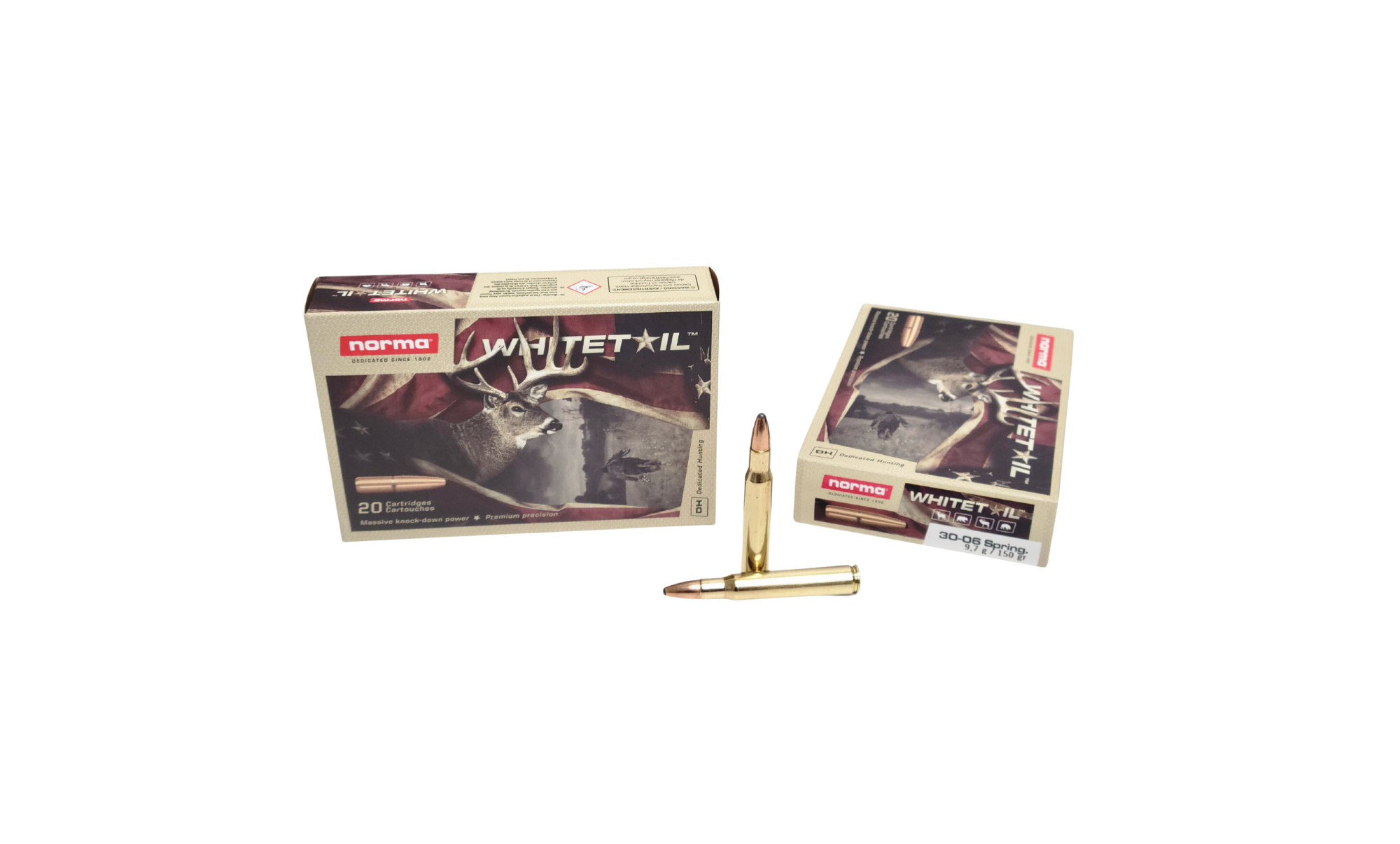 NORMA AMMUNITION AMERICAN PH 156 GR ORYX 7MM-08 REM – 20 rounds (Box) [NO TAX outside Texas] Product Image