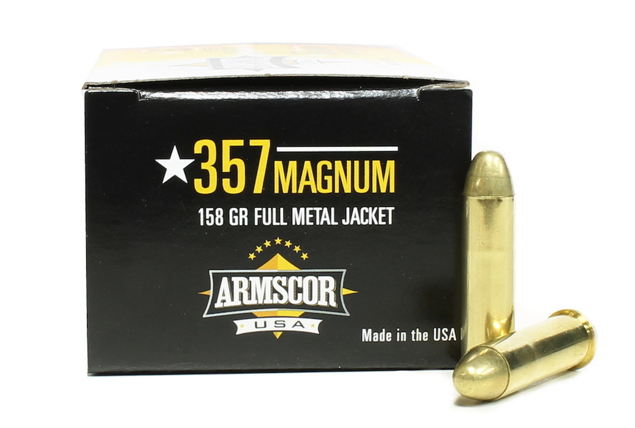 Armscor .357 Magnum SAME DAY SHIPPING 158 Grain FMJ - 50 Rounds