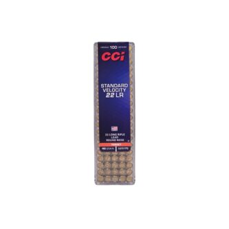 CCI Standard Velocity .22LR 40 Grain Lead Round Nose - 100 Rounds (Box) 0032
