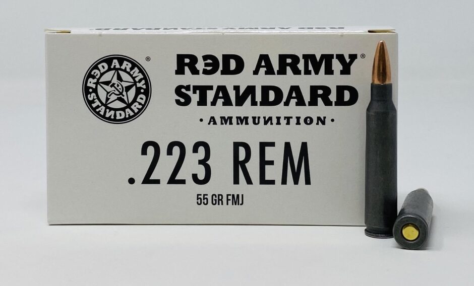 Century Red Army .223 Rem 55 Grain Steel Case