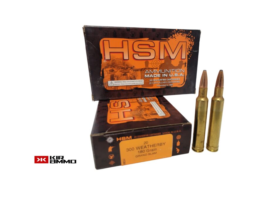 HSM .300 Weatherby SAME DAY SHIPPING 180 Grain GRAND SLAM