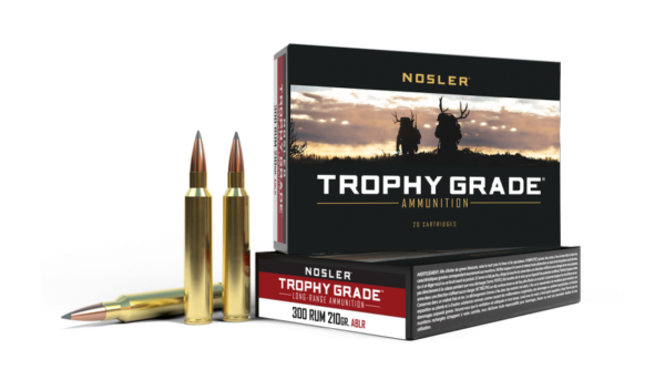 Nosler Trophy Grade .300 RUM 210 Grain AccuBond Long Range