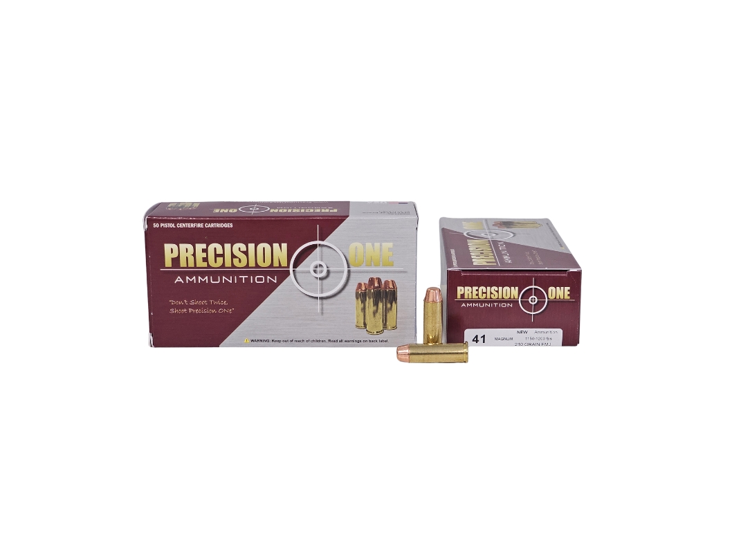 Precision One .41 Mag 210 Grain Full Metal Jacket - 50 Rounds (Box)