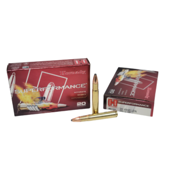 Hornady SUPERFORMANCE .35 Whelen 200 Grain Jacketed Soft Point - 20 Rounds (Box) [NO TAX outside Texas] FREE SHIPPING OVER $199