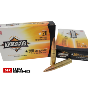 Armscor .300 BLK 147 Grain FMJ 20 Box