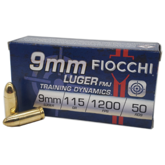 FIocchi Training Dynamics 9mm 115 Grain