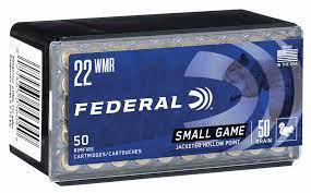 Federal .22 WMR 50 Grain Small Game