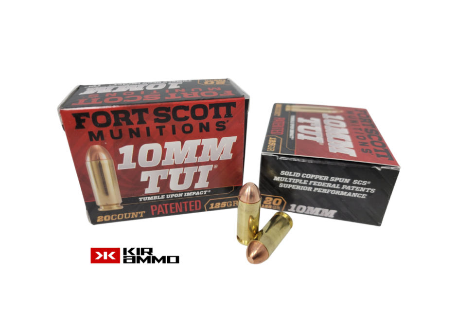 Fort Scott 10mm 125 Grain TUI 20 Box Solid Copper