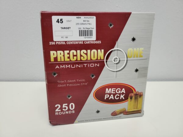 Precision One .45 Colt 255 Grain FMJ MEGA Pack