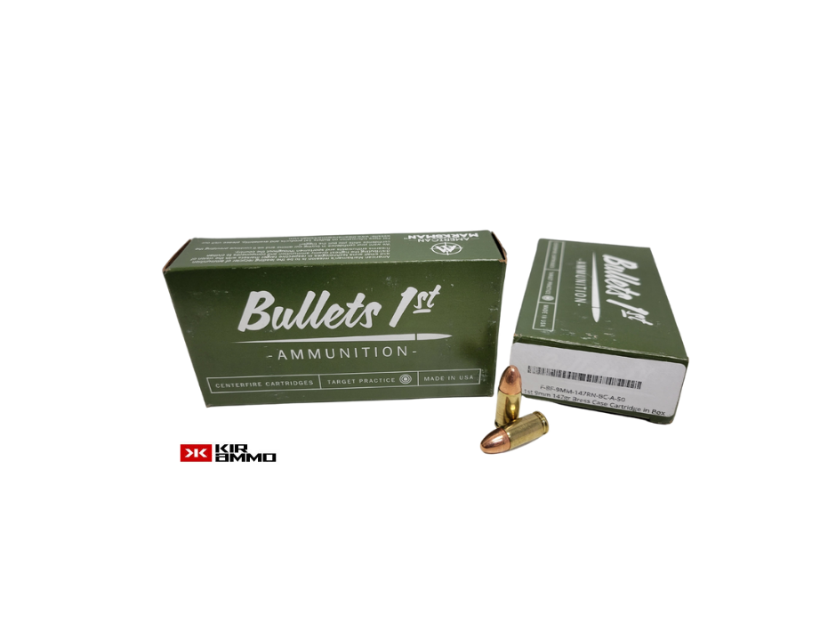 Bullets 1st 9mm Luger 147 Grain Subsonic FMJ