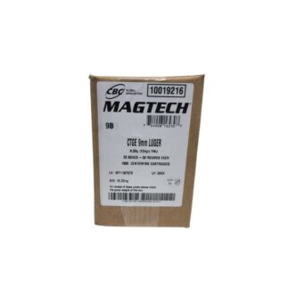 Magtech 9mm 124 Grain Case