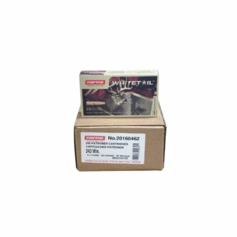 Norma Whitetail .243 Win CASE 100 Grain Soft Point – 200 Rounds