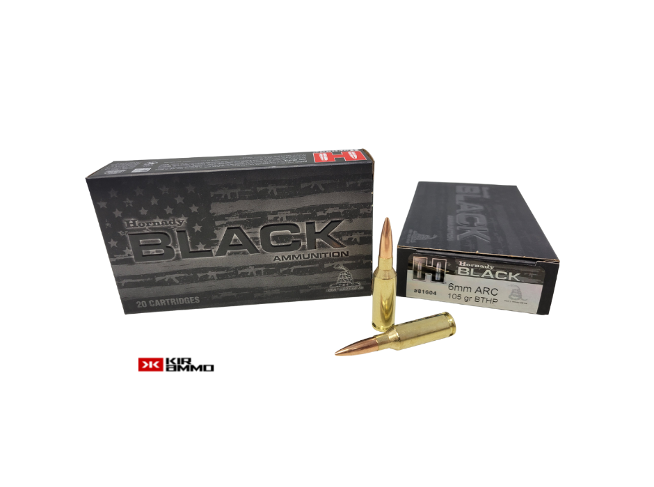 Hornady Black 6mm ARC 105 Grain BTHP - 20 Rounds (Box) [NO TAX outside Texas] FREE SHIPPING OVER $199