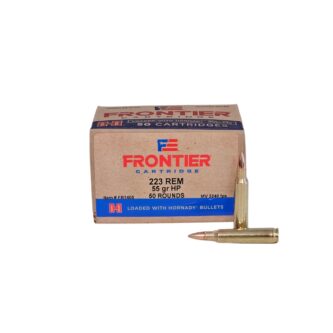 Hornady Frontier .223 Rem 55 Grain Boat Tail Hollow Point - 50 Rounds (Box) FR1405