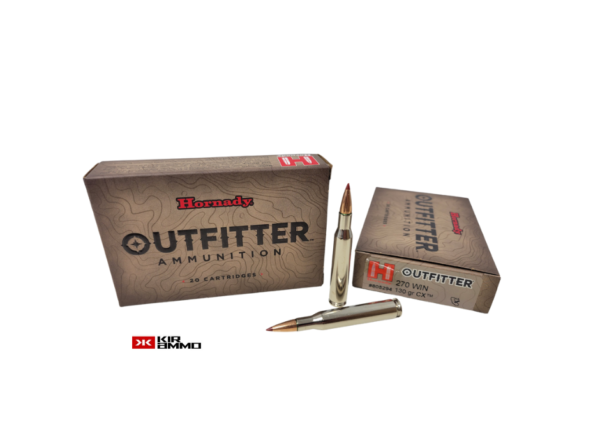Hornady Outfitter .270 Win 130 Grain CX Lead Free