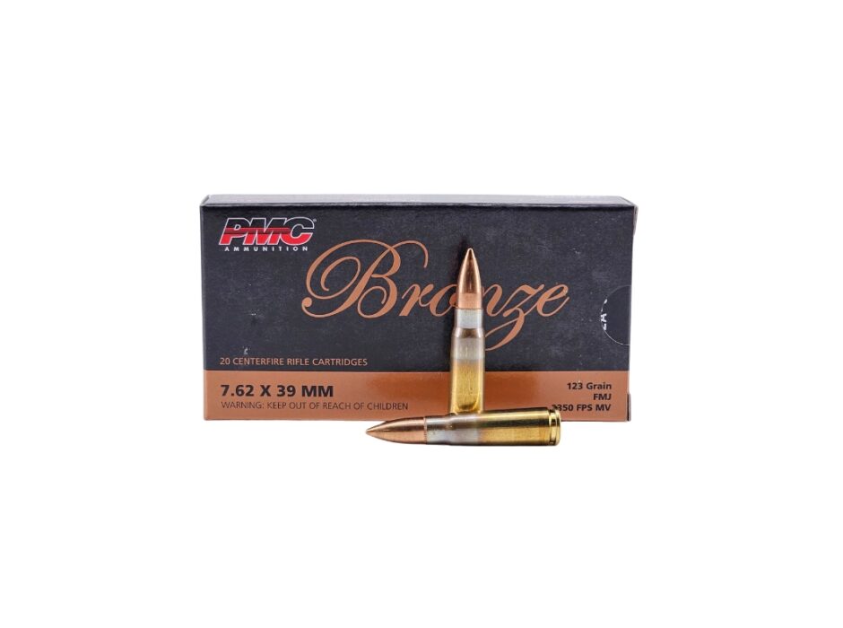 PMC Bronze 7.62x39mm 123 Grain FMJ - 20 Rounds (Box) 7.62A