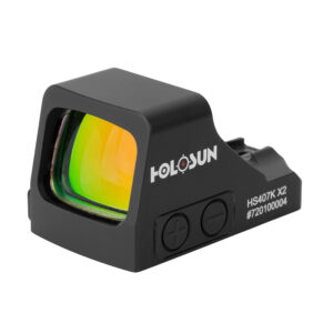 Holosun HS407K-X2 Reflex Sight 1x 6 MOA Dot Reticle Matte