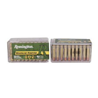 Remington .22 Mag (WMR) 40 Grain Jacketed Hollow Point - 50 Rounds (Box) R22M1