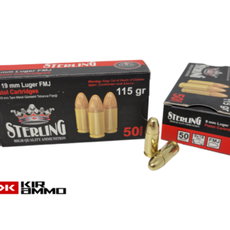 Sterling 9mm 115 Grain FMJ