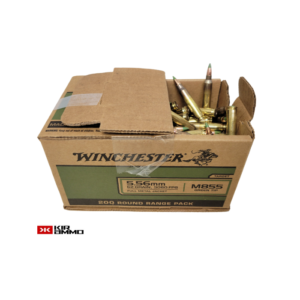 Winchester 5.56x45mm M855 62 Grain LAP Green Tip