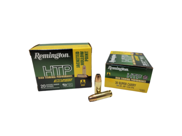 Remington HTP .30 Super Carry SAME DAY SHIPPING 100 Grain JHP - 20 Rounds