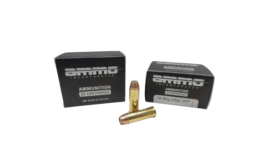 Ammo Inc .44 Magnum 240 Grain Jacketed Hollow Point - 20 Rounds (Box)