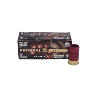 Federal Premium 12 Gauge SHORTY 00-Buck Force X2 1.75" 6 Pellet - 10 Rounds (Box) PD129FX200