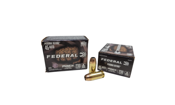 Federal Premium Punch .45 ACP 230 gr Jacketed Hollow Point