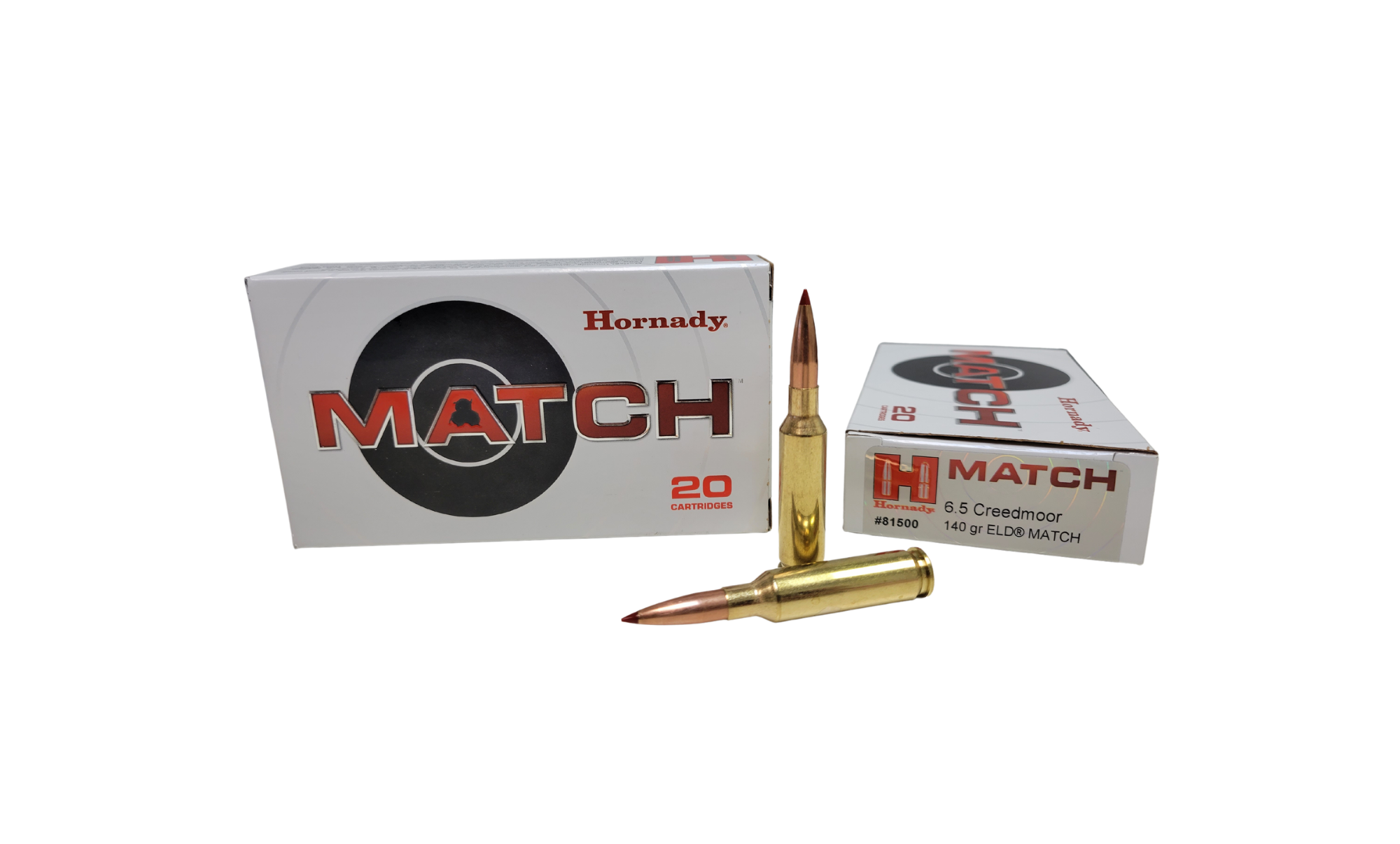Hornady Match Ammo 6.5 Creedmoor 140 Grain ELD Match Box of 20