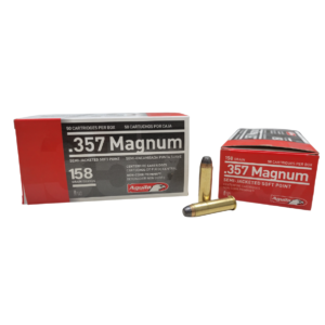 HSM .357 Mag Cowboy Action 158 Grain Semi Wad Cutter - 50 Rounds (Box)