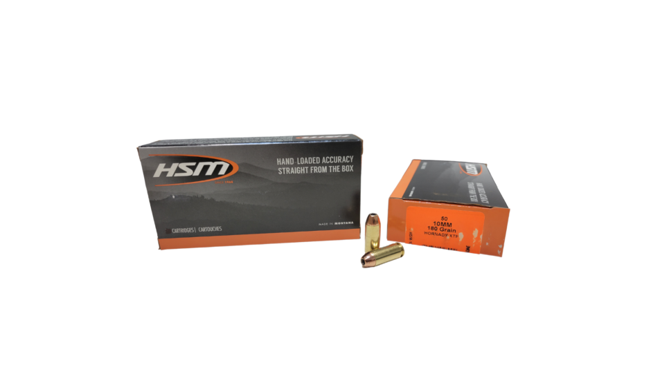 HSM 10mm Bear Load XTP 180 Grain - 50 Rounds (Box)